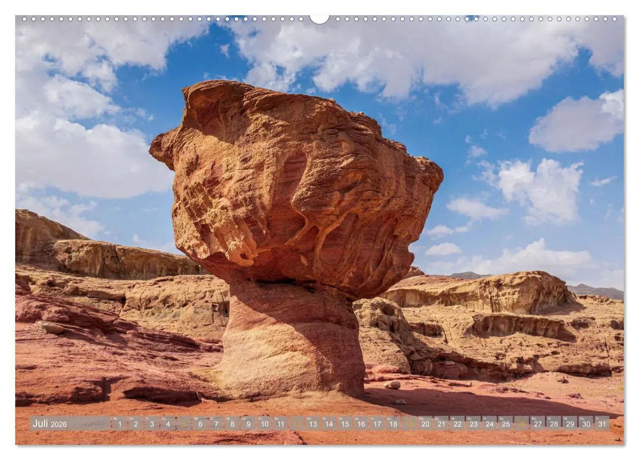 Bild: 9783457414644 | Negev - die Farben der Wüste (hochwertiger Premium Wandkalender...