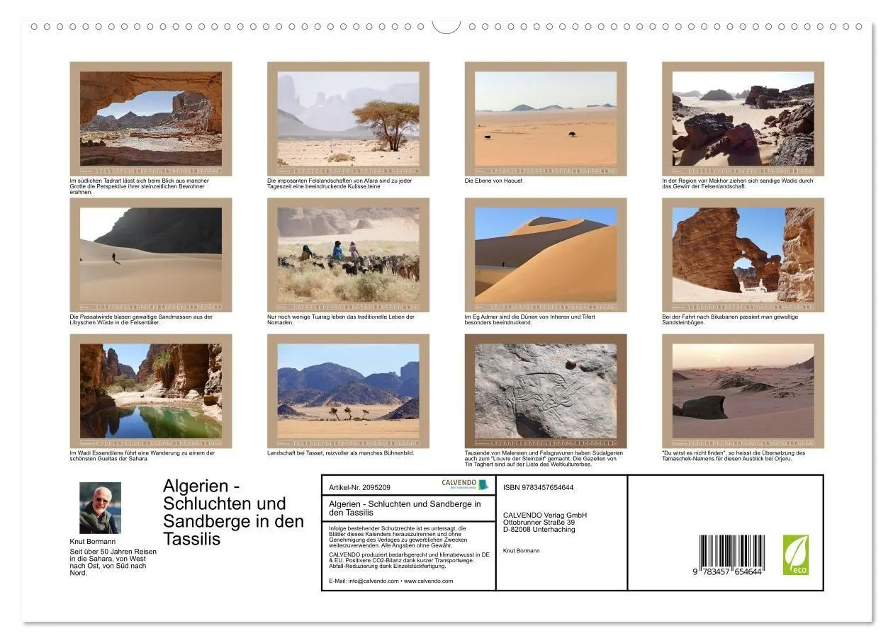 Bild: 9783457654644 | Algerien - Schluchten und Sandberge in den Tassilis (hochwertiger...