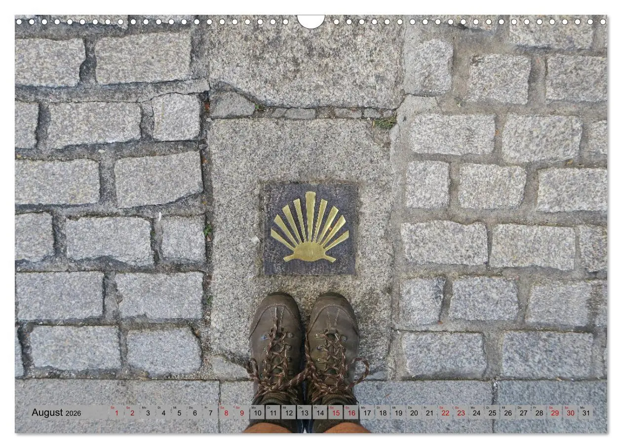 Bild: 9783457724644 | Von Porto nach Santiago de Compostela (Wandkalender 2026 DIN A3...