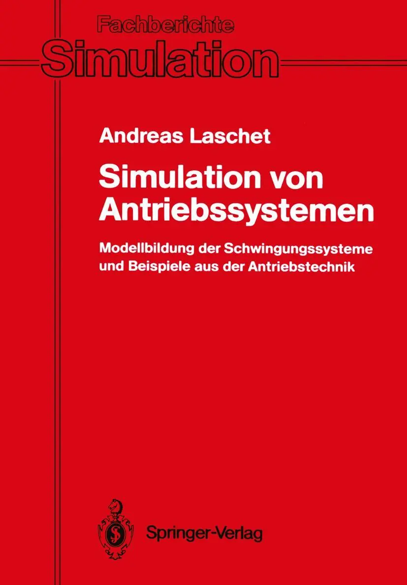 Cover: 9783540194644 | Simulation von Antriebssystemen | Andreas Laschet | Taschenbuch | xix