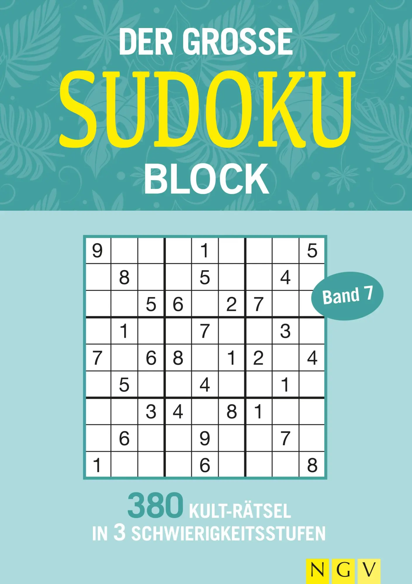 Cover: 9783625194644 | Der große Sudokublock Band 7 | Taschenbuch | Der große Sudokublock