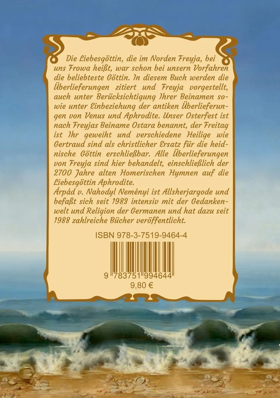 Rückseite: 9783751994644 | Liebesgöttin Freyja | Die beliebteste Göttin unserer Vorfahren | Buch