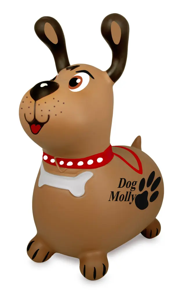 Bild: 4042774474744 | Hüpftier Dog Molly mit Pumpe | 466005 | Deutsch | 2025 | Jamara