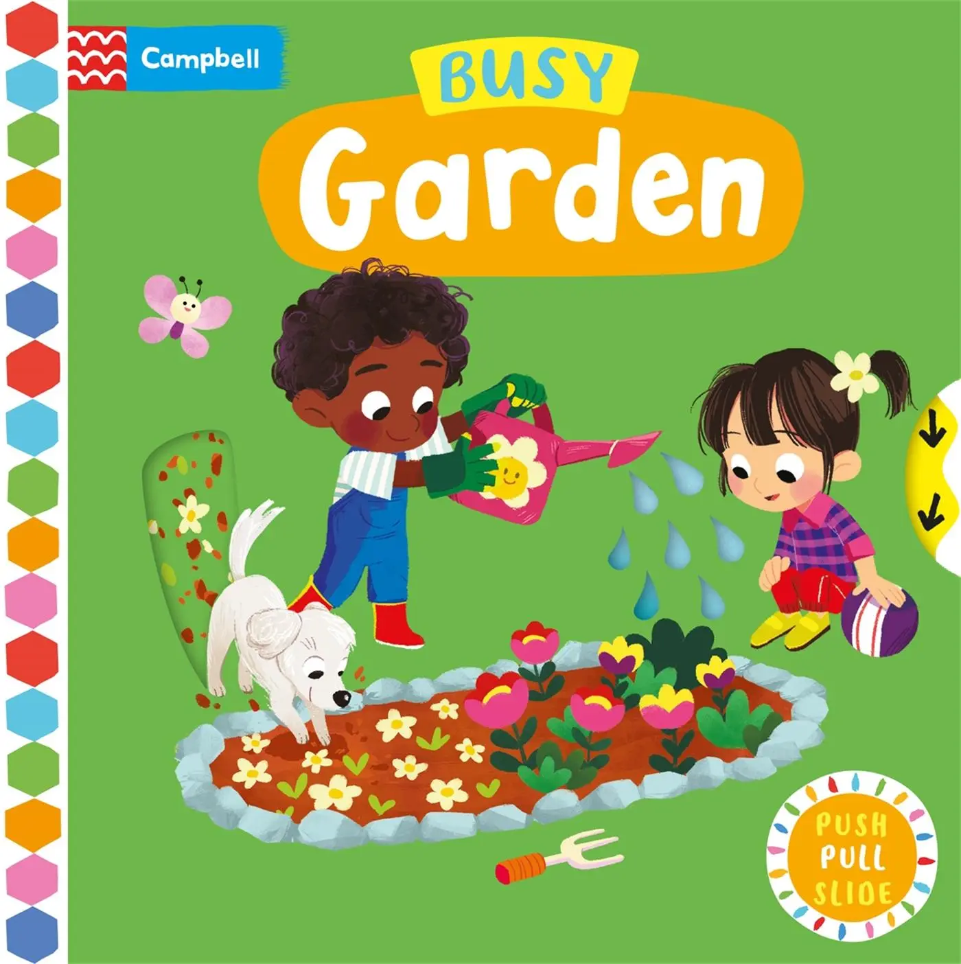 Cover: 9781035004744 | Busy Garden | A Push, Pull, Slide Book | Campbell Books | Buch | 2023
