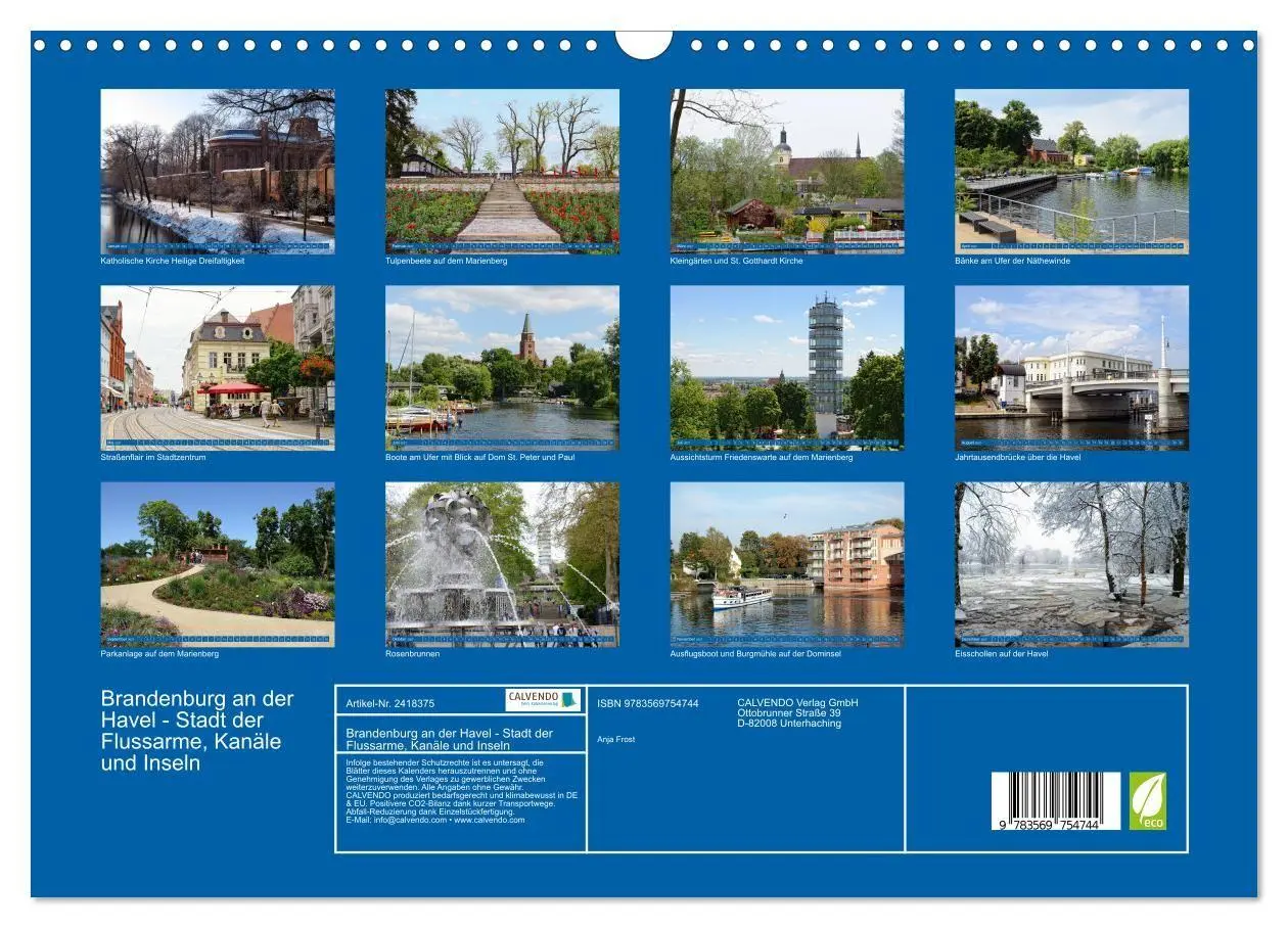 Bild: 9783569754744 | Brandenburg an der Havel - Stadt der Flussarme, Kanäle und Inseln...