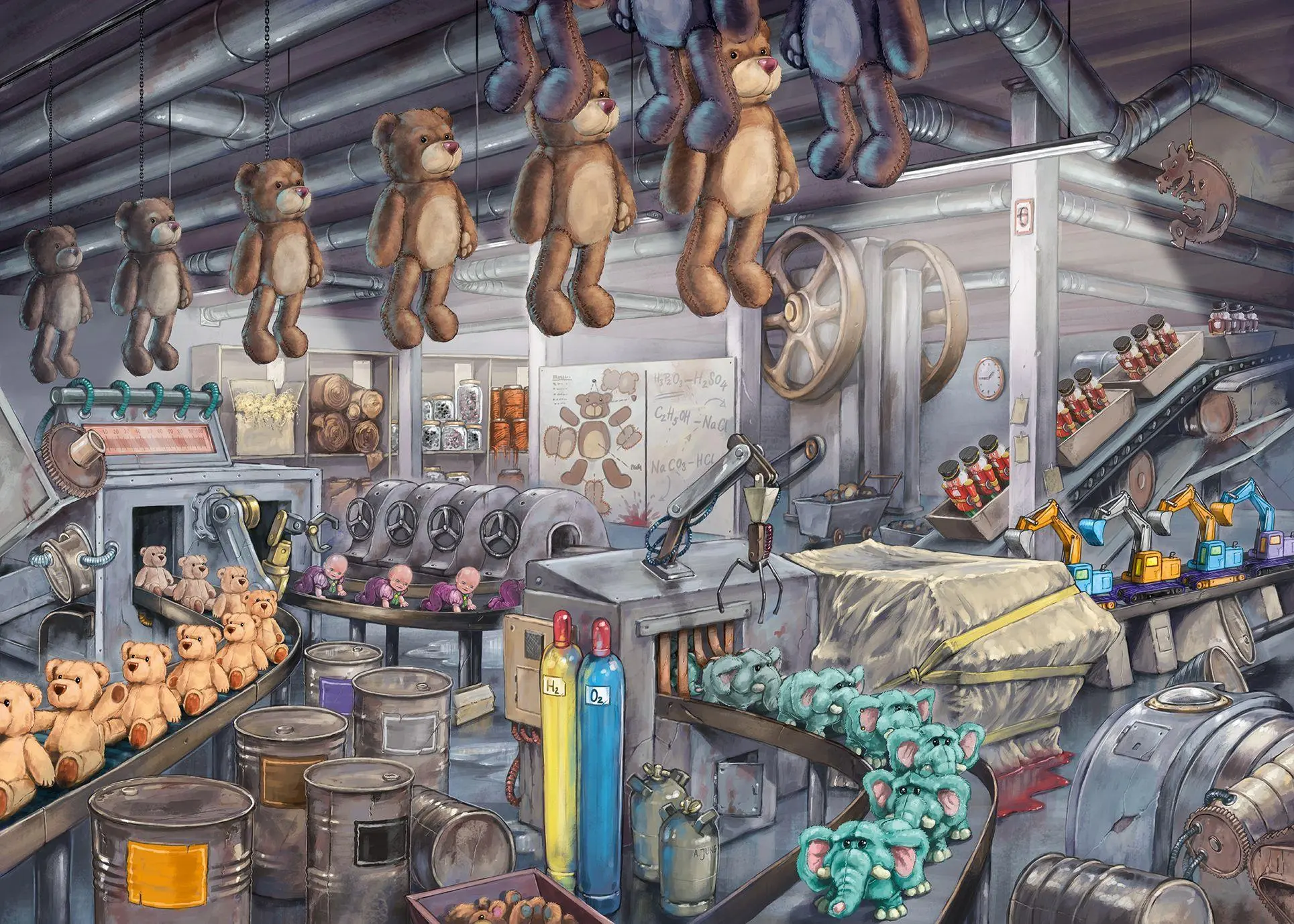 Bild: 4005556164844 | Ravensburger Exit Puzzle 16484 In der Spielzeugfabrik 368 Teile | 2020