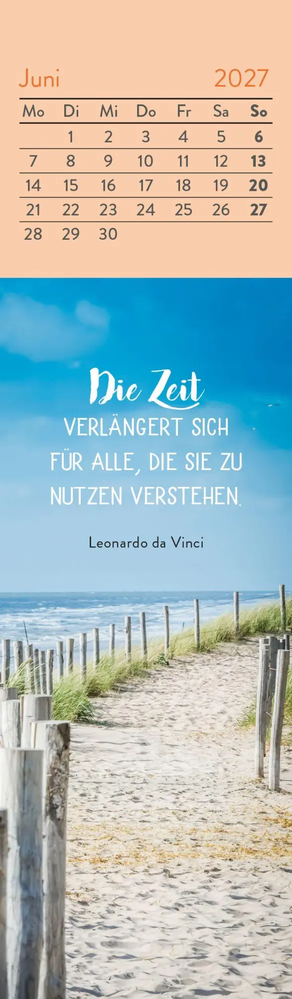 Bild: 4036442014844 | Lesezeichenkalender 2027: Ein wenig Zeit für dich | Groh Verlag | 2027