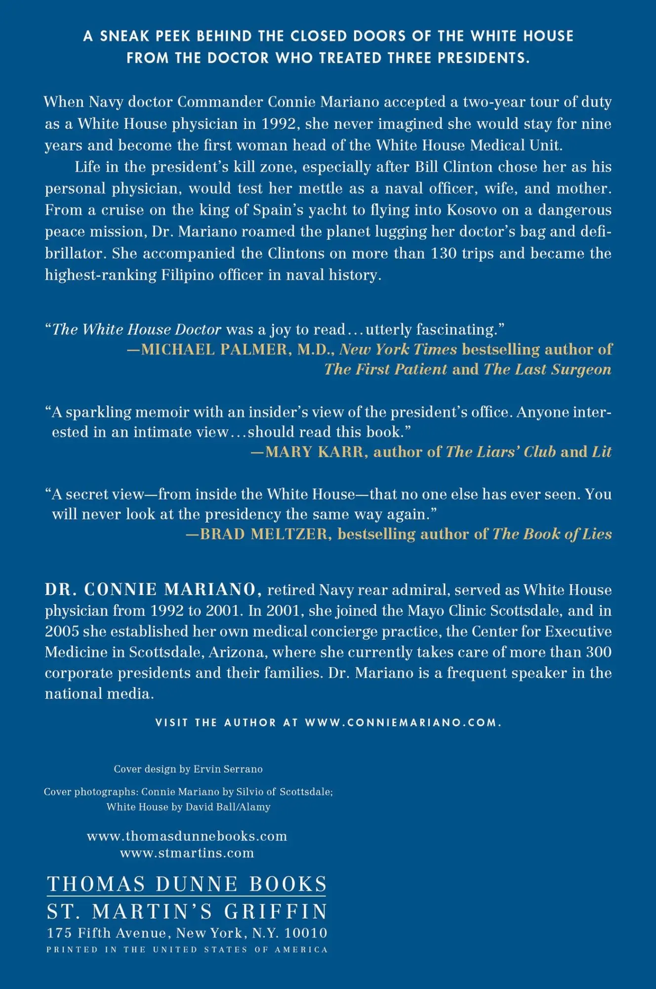 Rückseite: 9780312534844 | The White House Doctor | My Patients Were Presidents: A Memoir | Buch