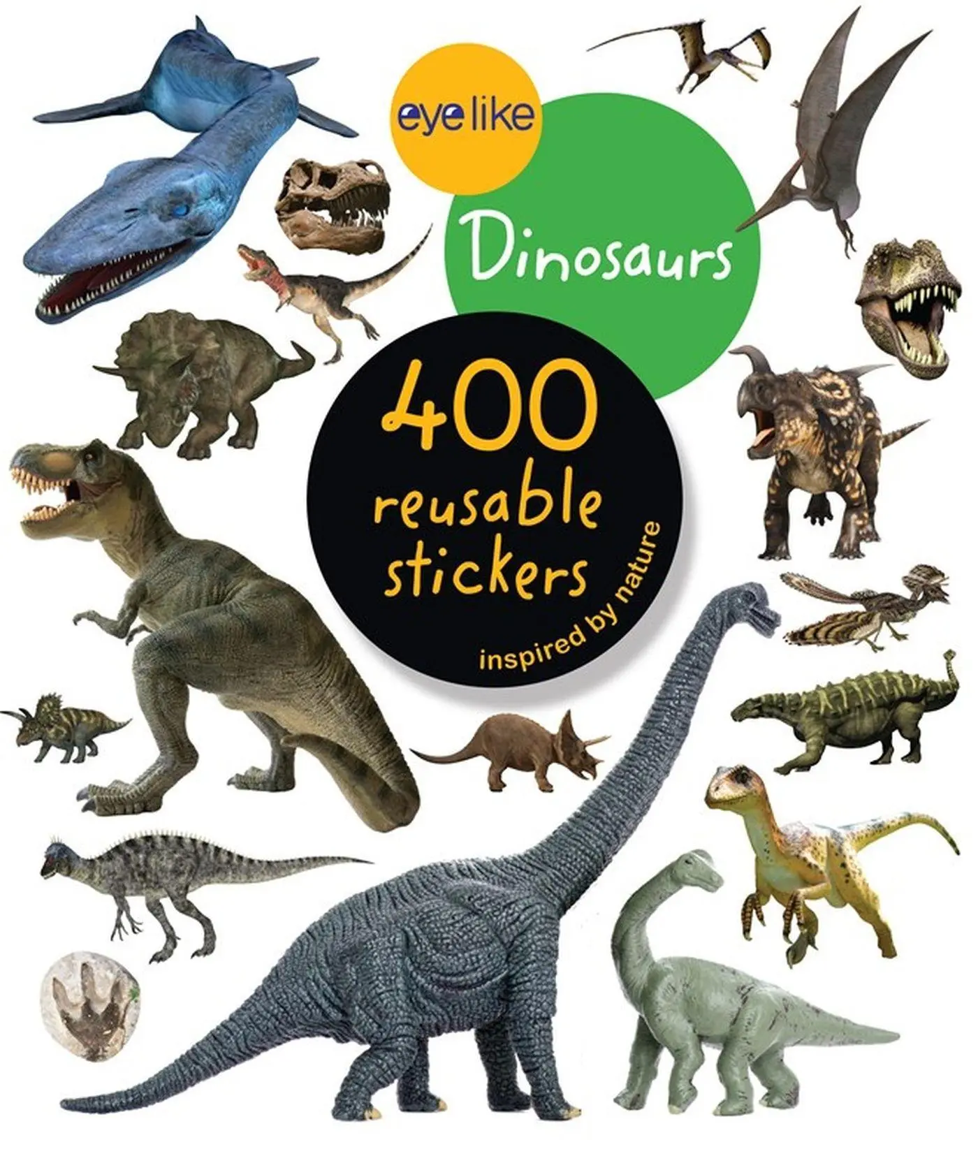Cover: 9780761174844 | Eyelike Stickers: Dinosaurs | Workman Publishing Company | Broschüre