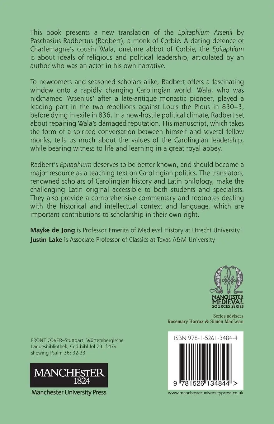 Rückseite: 9781526134844 | Confronting crisis in the Carolingian empire | Taschenbuch | Englisch