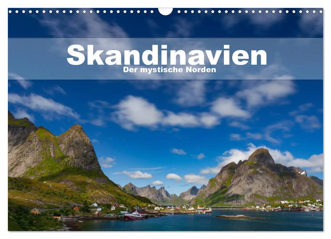 Cover: 9783516034844 | Skandinavien - Der mystische Norden (Wandkalender 2026 DIN A3...