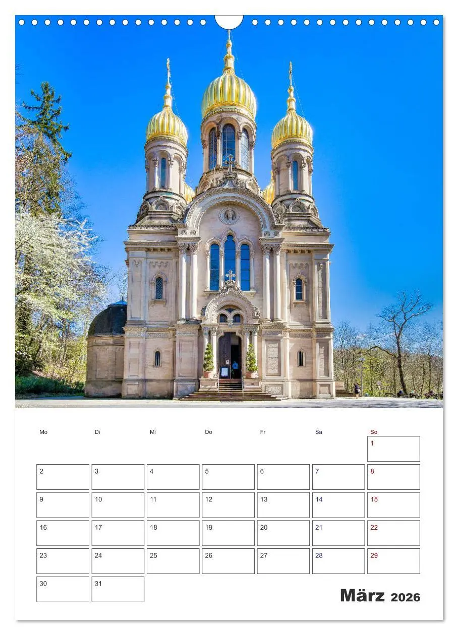 Bild: 9783516414844 | Wiesbaden Terminplaner (Wandkalender 2026 DIN A3 hoch), CALVENDO...