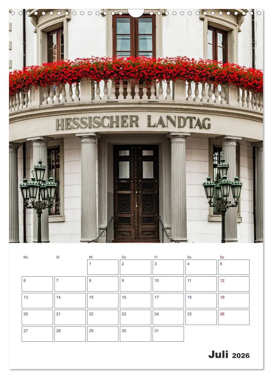 Bild: 9783516414844 | Wiesbaden Terminplaner (Wandkalender 2026 DIN A3 hoch), CALVENDO...