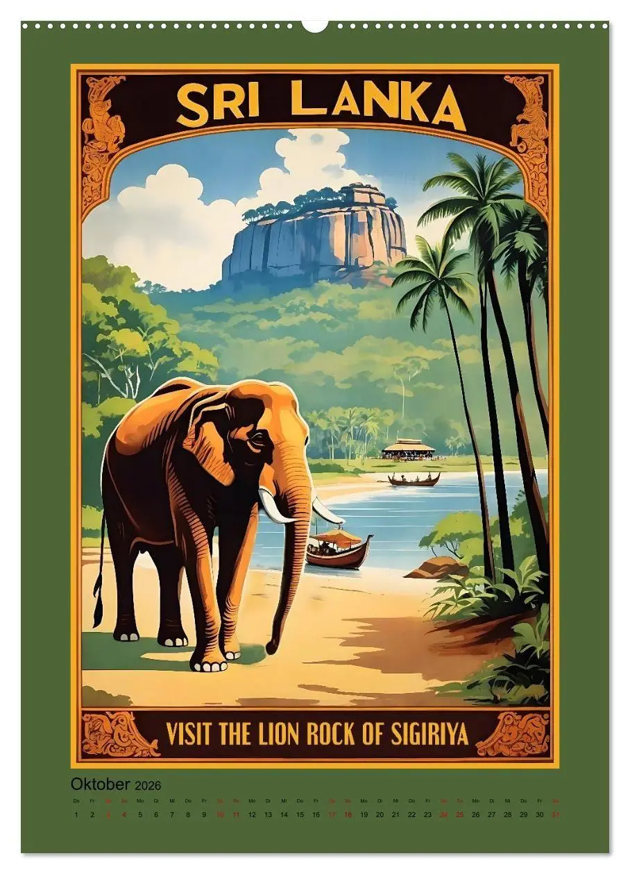 Bild: 9783516724844 | Exotic Travel Poster - nostalgische Abenteuerreisen um die Welt...
