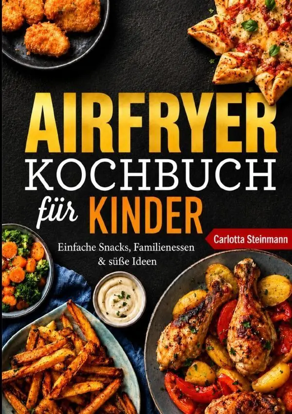Cover: 9783565474844 | Airfryer Kochbuch für Kinder | Carlotta Steinmann | Taschenbuch | 2026