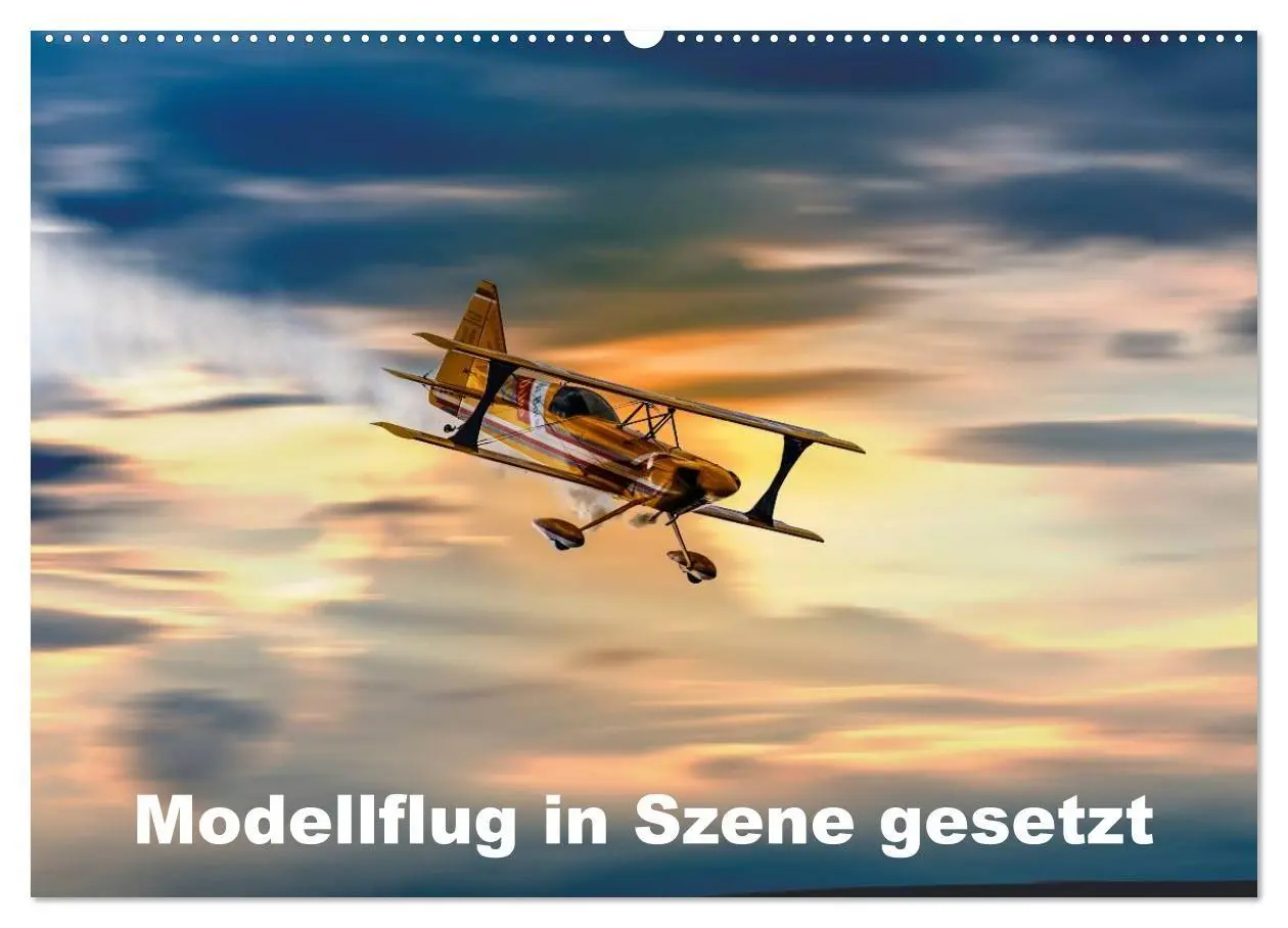 Cover: 9783594184844 | Modellflug in Szene gesetzt (Wandkalender 2027 DIN A2 quer),...