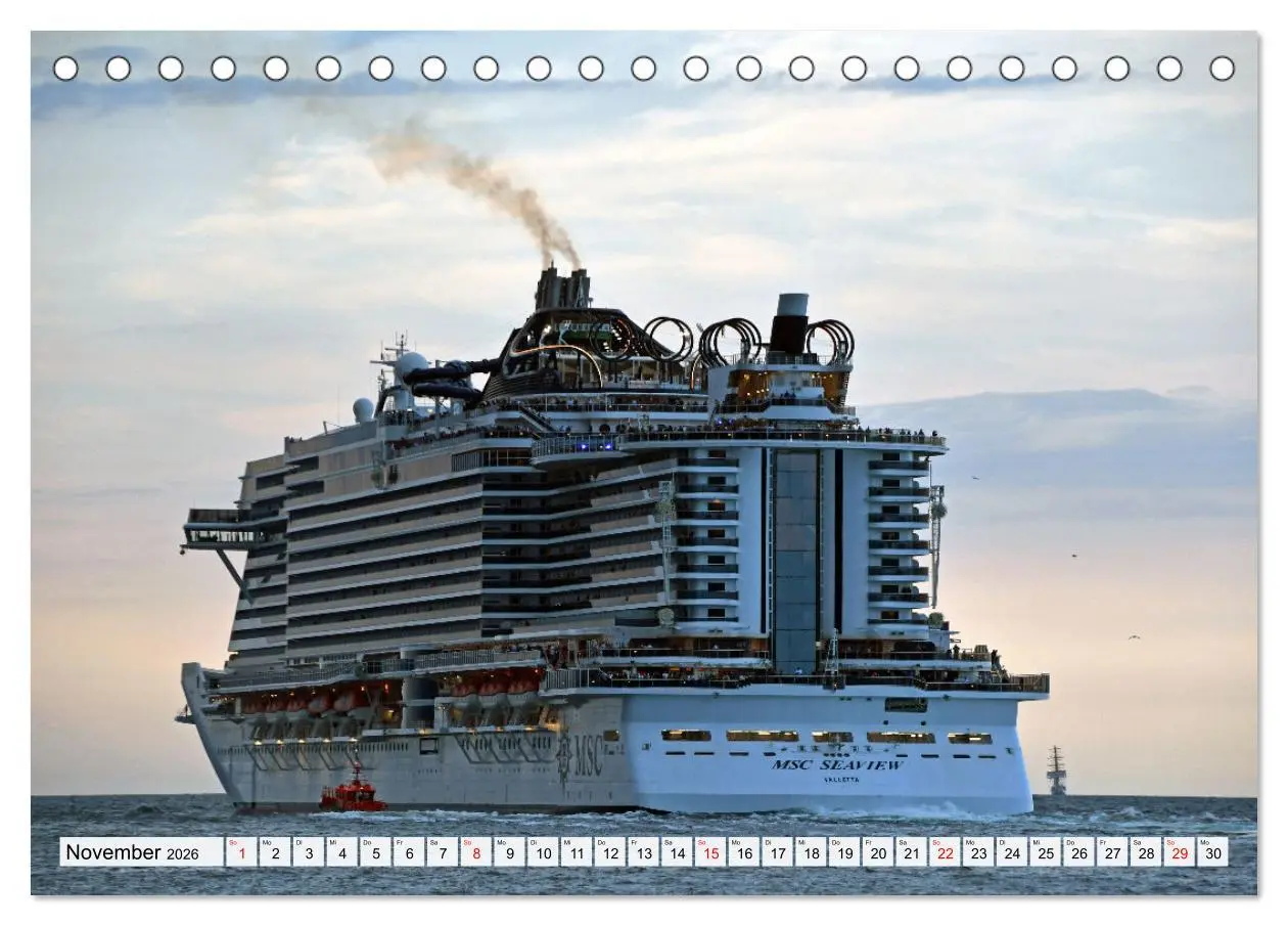 Bild: 9783457624944 | KREUZLINER im Ostseebad Warnemünde (Tischkalender 2026 DIN A5...