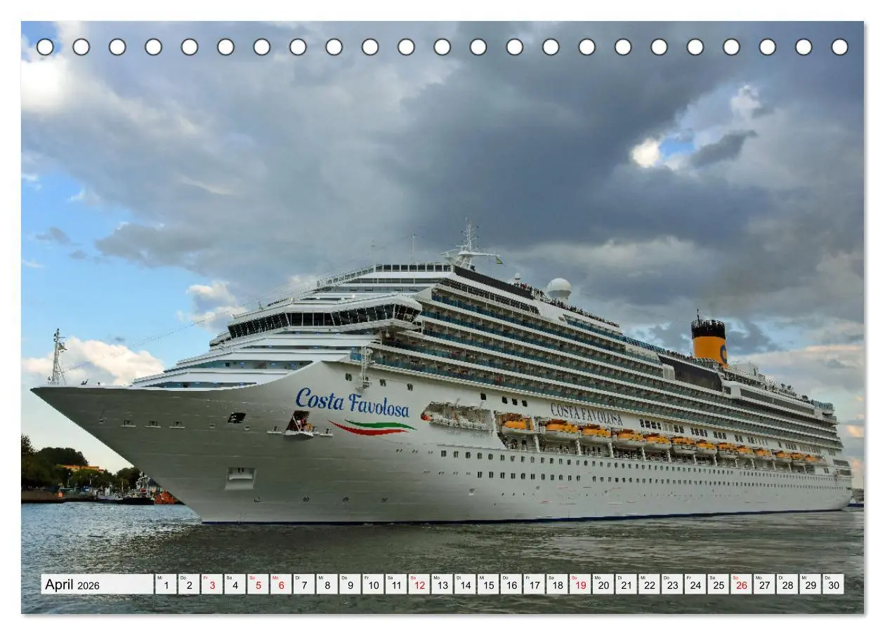 Bild: 9783457624944 | KREUZLINER im Ostseebad Warnemünde (Tischkalender 2026 DIN A5...