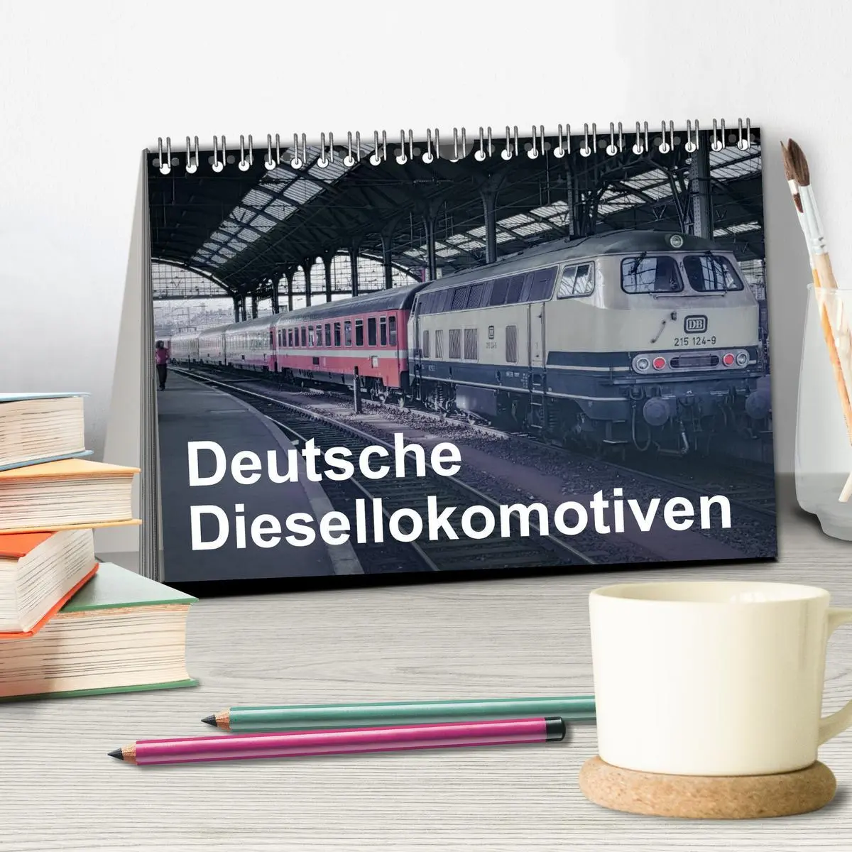 Bild: 9783457934944 | Deutsche Diesellokomotiven (Tischkalender 2026 DIN A5 quer),...