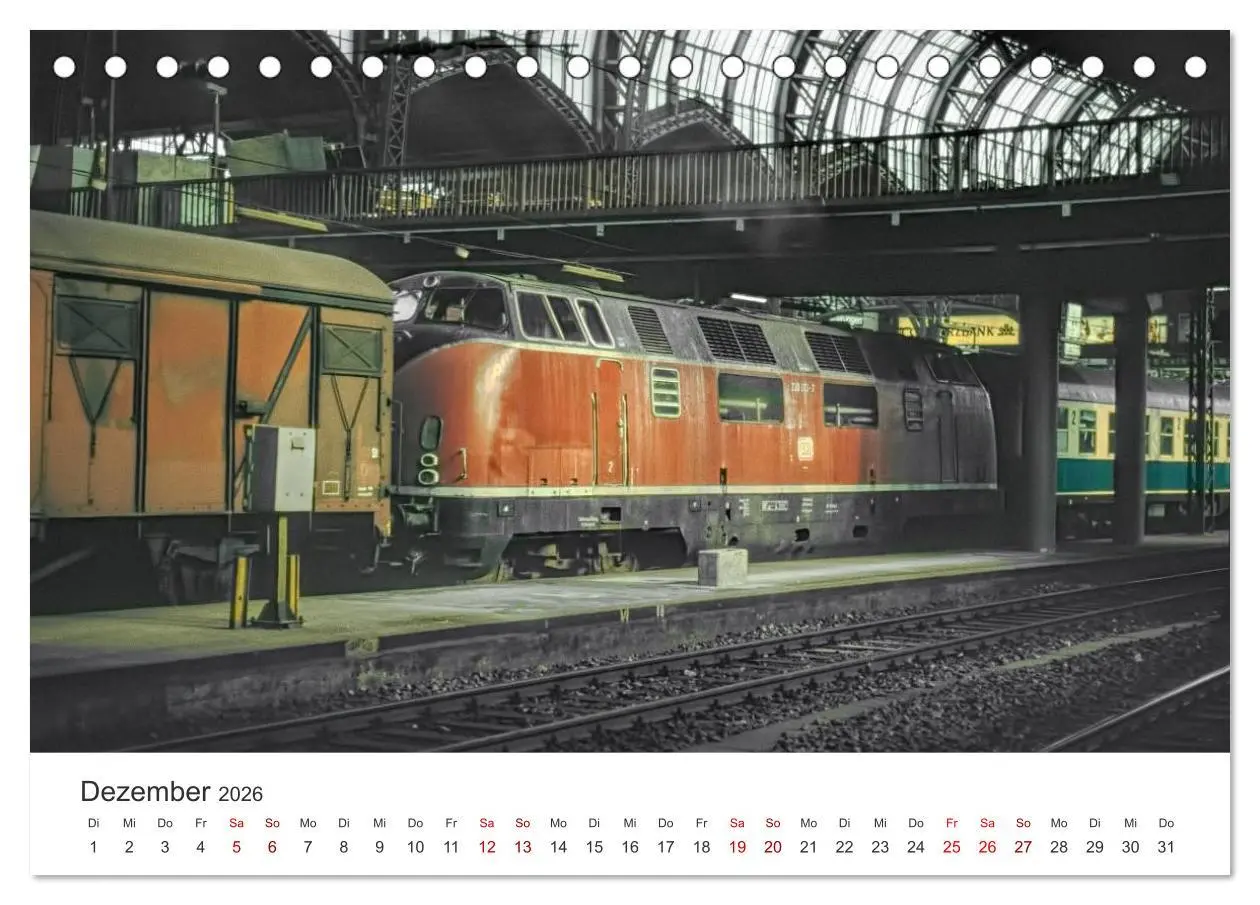 Bild: 9783457934944 | Deutsche Diesellokomotiven (Tischkalender 2026 DIN A5 quer),...