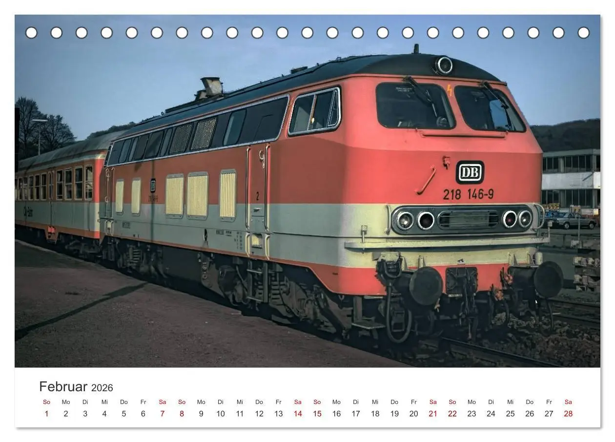 Bild: 9783457934944 | Deutsche Diesellokomotiven (Tischkalender 2026 DIN A5 quer),...