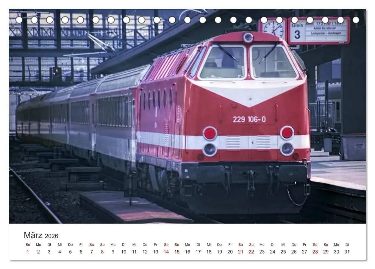 Bild: 9783457934944 | Deutsche Diesellokomotiven (Tischkalender 2026 DIN A5 quer),...