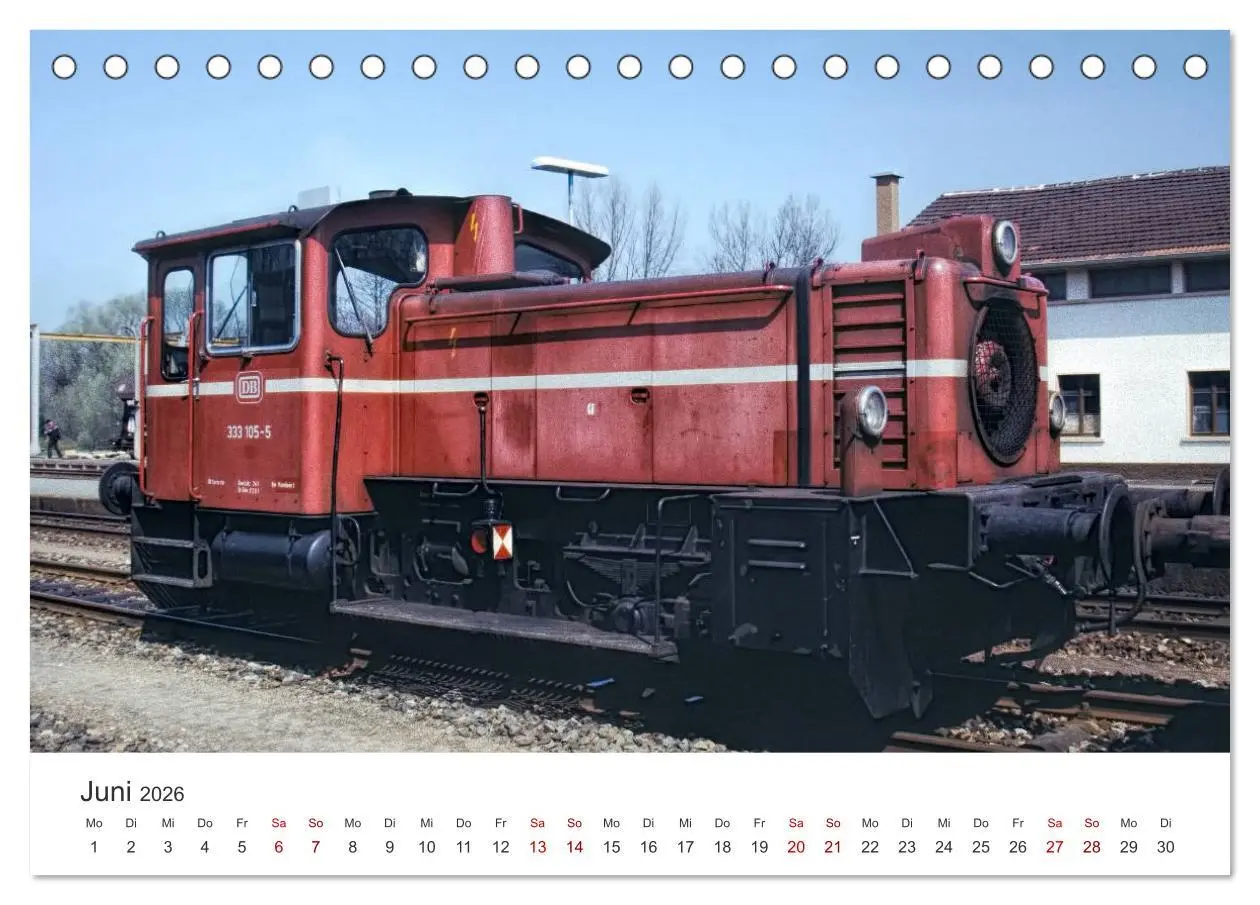 Bild: 9783457934944 | Deutsche Diesellokomotiven (Tischkalender 2026 DIN A5 quer),...