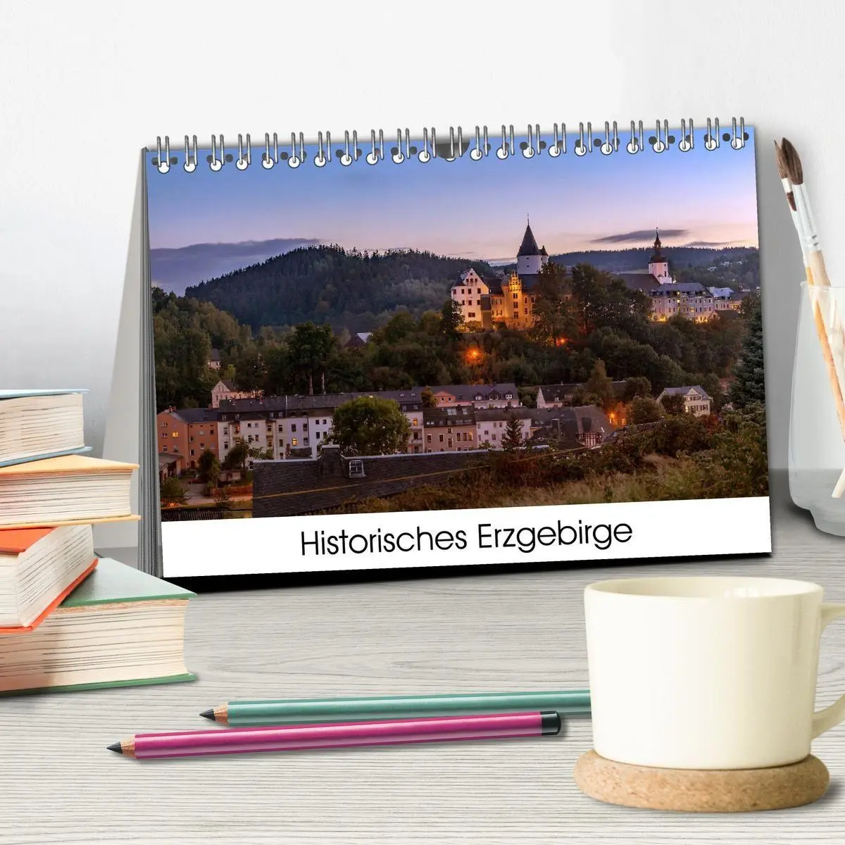 Bild: 9783569804944 | Historisches Erzgebirge (Tischkalender 2027 DIN A5 quer), CALVENDO...