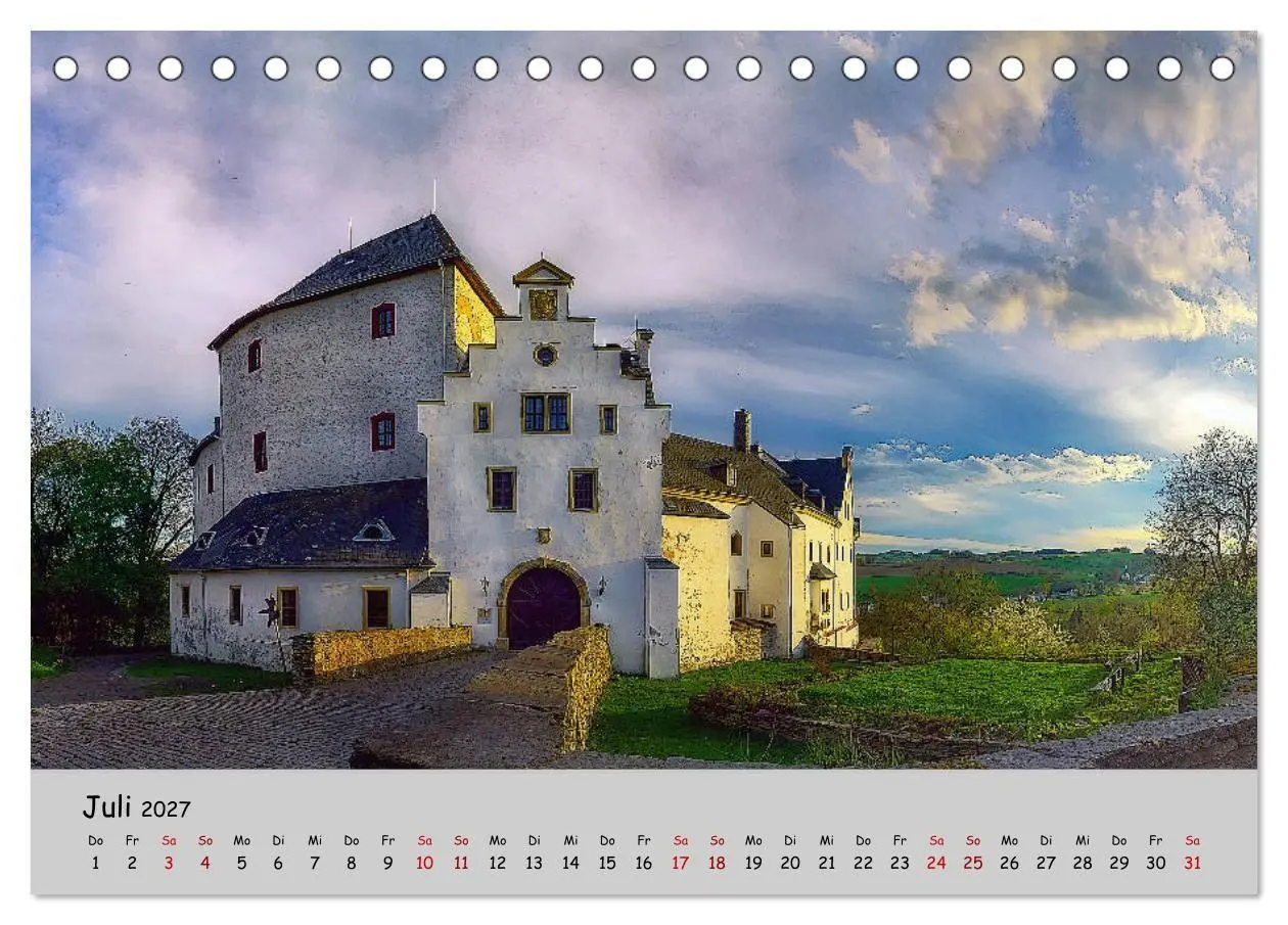 Bild: 9783569804944 | Historisches Erzgebirge (Tischkalender 2027 DIN A5 quer), CALVENDO...