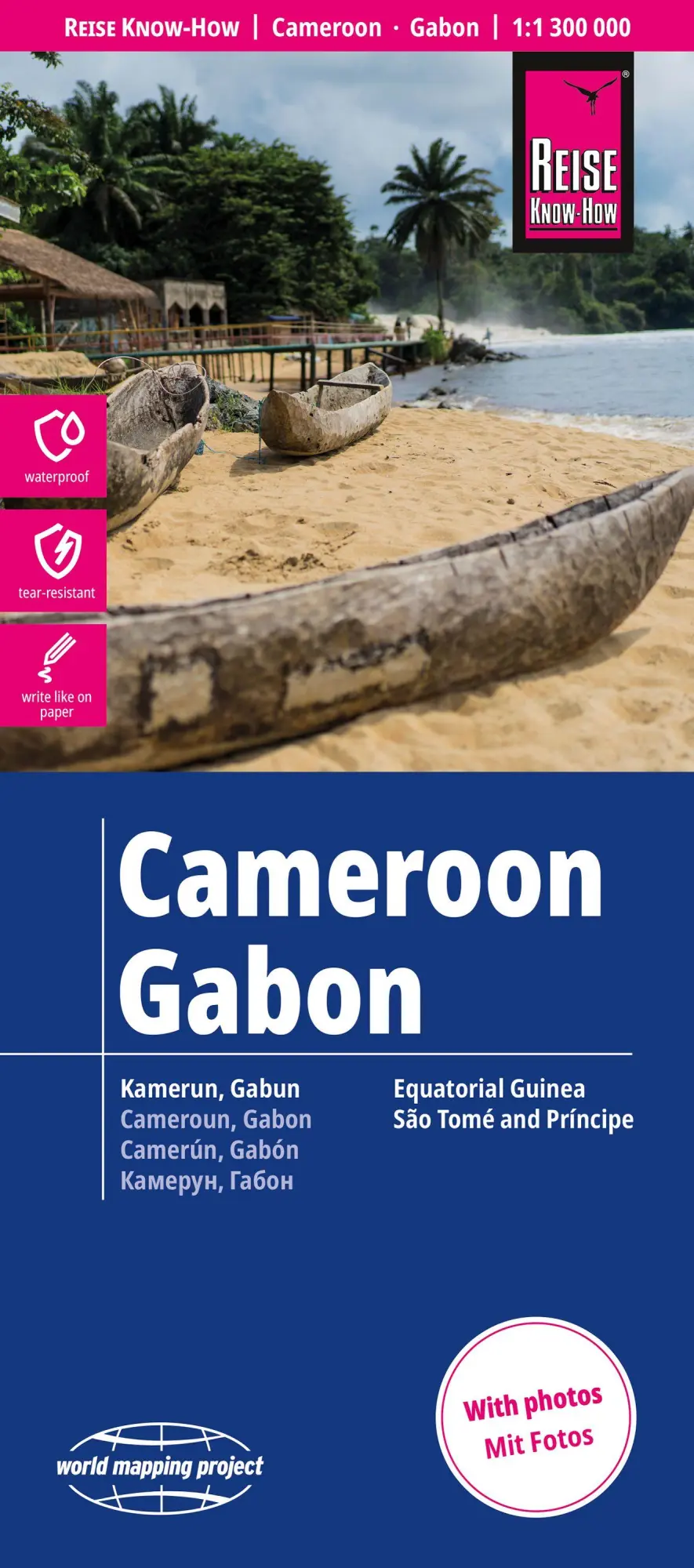 Cover: 9783831774944 | Reise Know-How Landkarte Kamerun, Gabun Cameroon, Gabon (1:1.300.000)