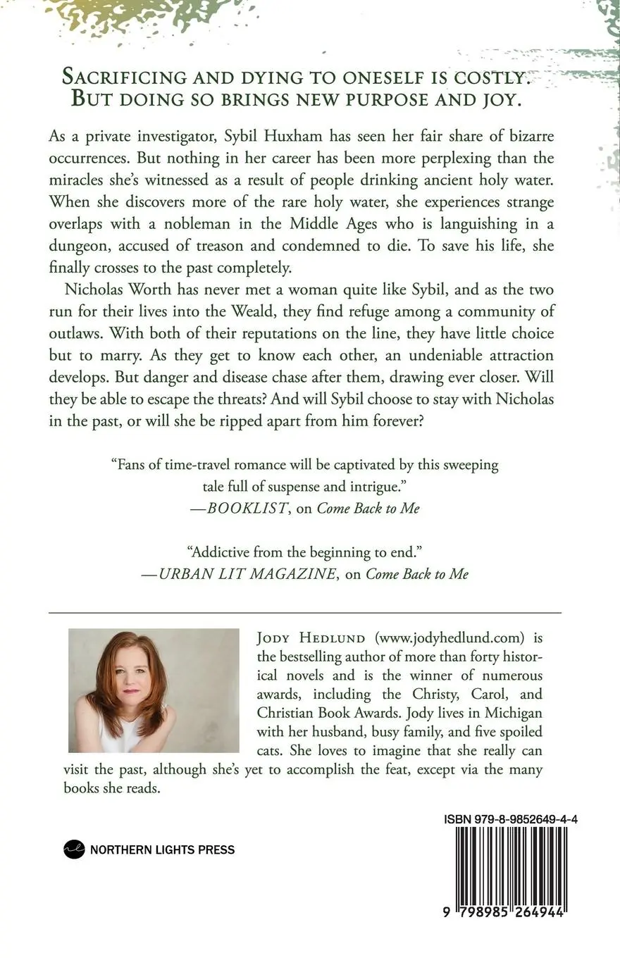 Rückseite: 9798985264944 | Stay With Me | A Waters of Time Novel | Jody Hedlund | Taschenbuch