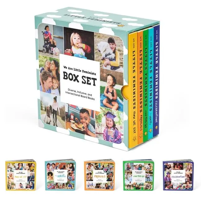 Cover: 9798986704944 | We Are Little Feminists Box Set: Families, How We Eat, On-The-Go,...
