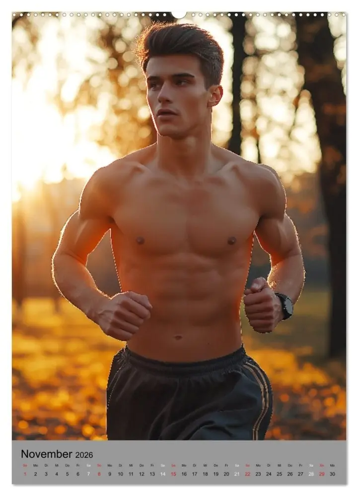 Bild: 9783516605044 | HEISSE TYPEN - Junge sexy Männer in Bestform (hochwertiger Premium...