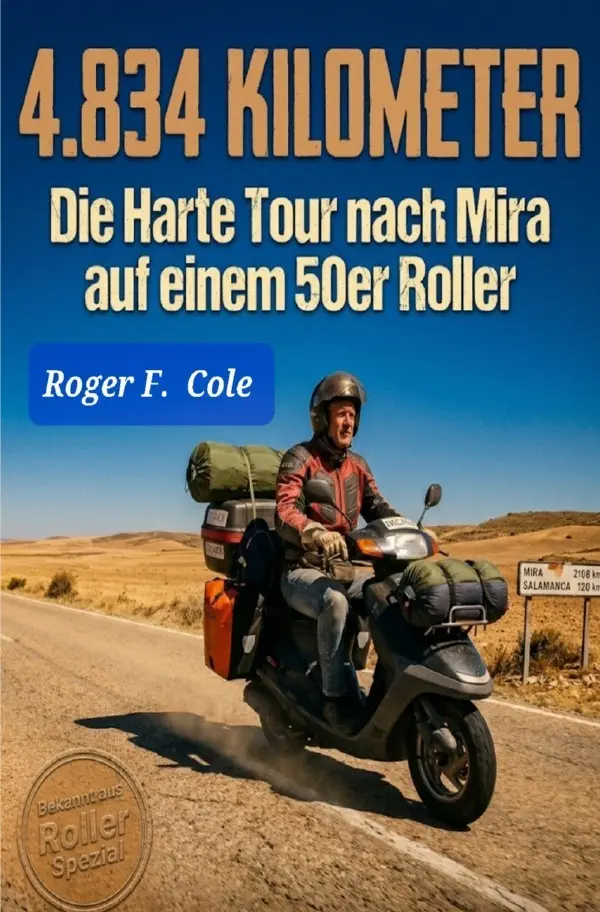 Cover: 9783565425044 | 4834 Kilometer | Die Harte Tour nach Mira auf einem 50er Roller.DE