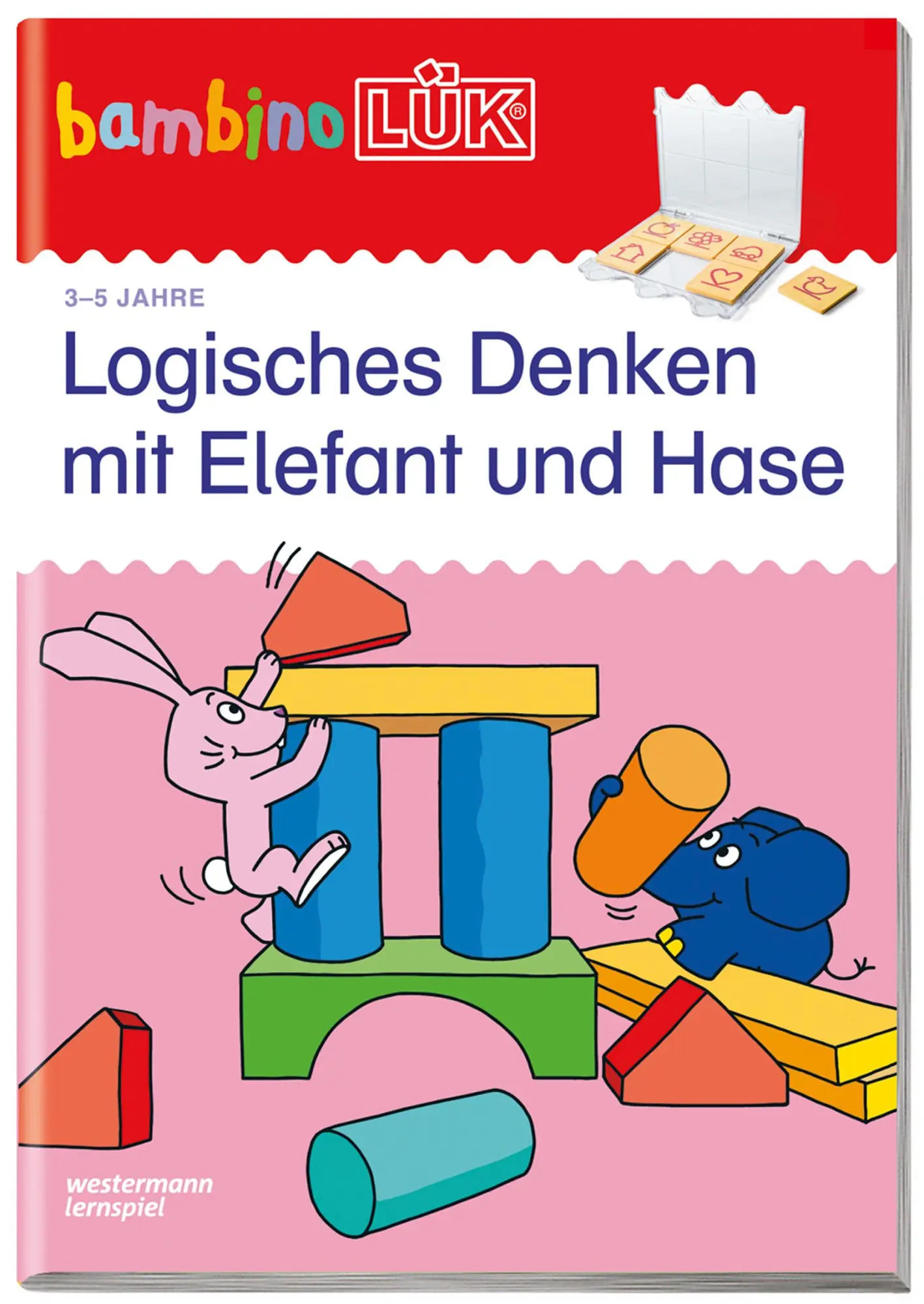 Cover: 9783837775044 | bambinoLÜK. Logisches Denken mit Elefant und Hase | Ina Mertens | 2017