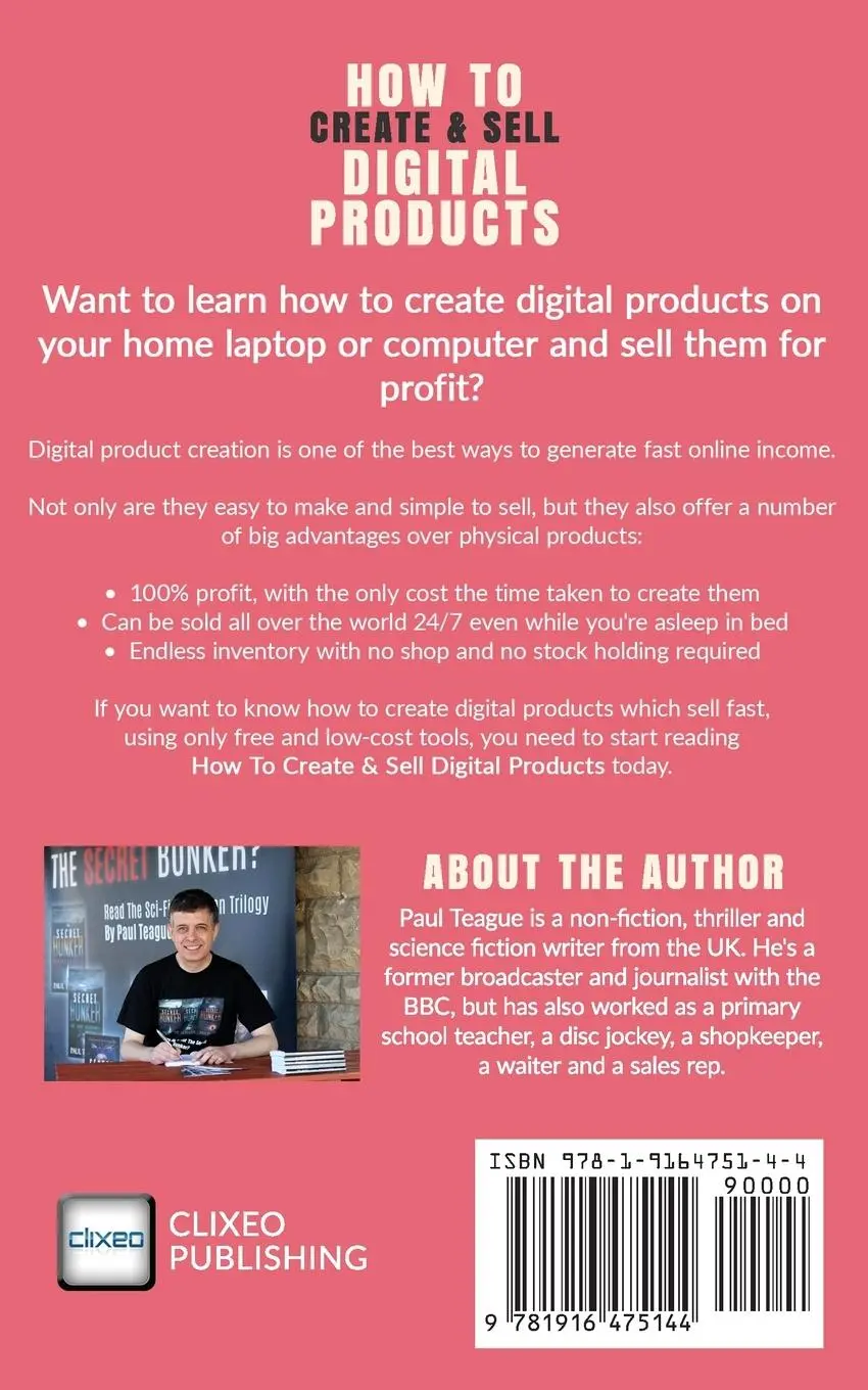 Rückseite: 9781916475144 | How To Create &amp; Sell Digital Products | P. Teague | Taschenbuch | 2020