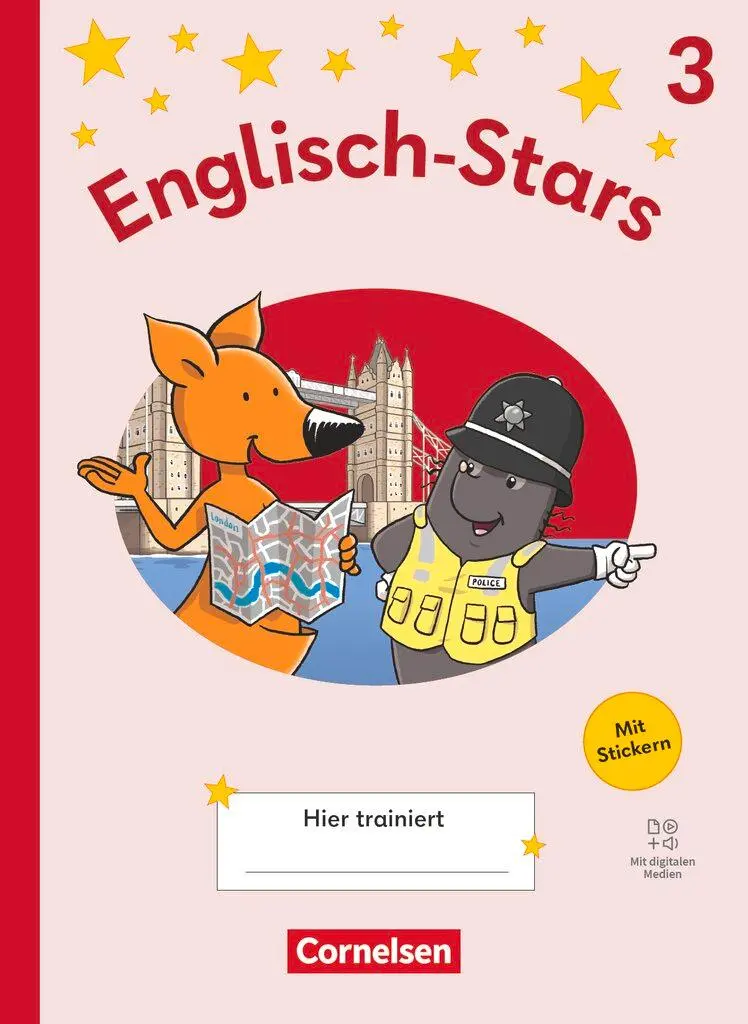 Cover: 9783464815144 | Englisch-Stars 3. Schuljahr - Allgemeine Ausgabe 2025 - Übungsheft...