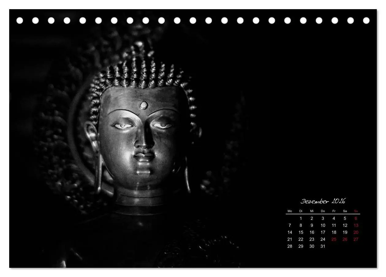 Bild: 9783516075144 | Worte des Buddha 2026 (Tischkalender 2026 DIN A5 quer), CALVENDO...