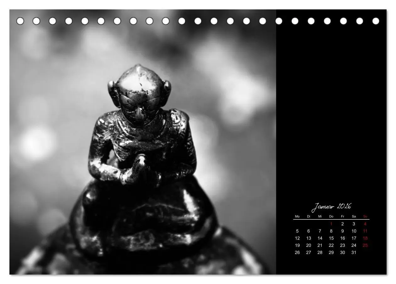Bild: 9783516075144 | Worte des Buddha 2026 (Tischkalender 2026 DIN A5 quer), CALVENDO...