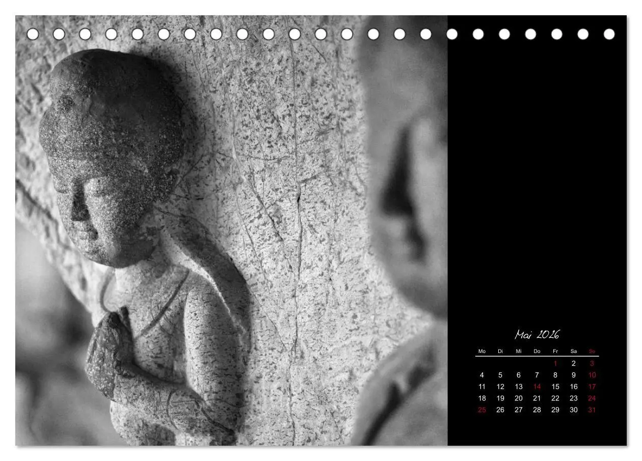 Bild: 9783516075144 | Worte des Buddha 2026 (Tischkalender 2026 DIN A5 quer), CALVENDO...