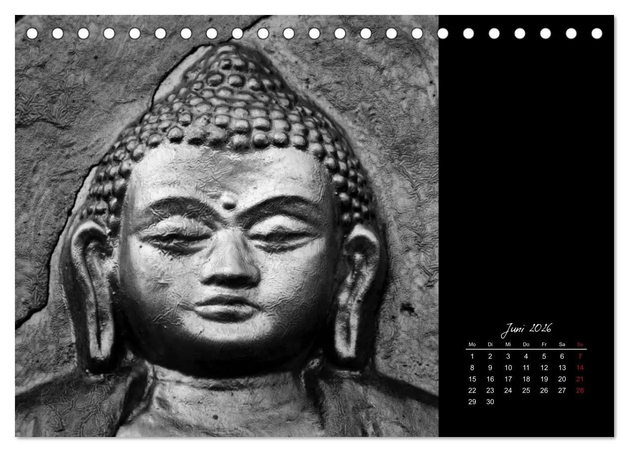 Bild: 9783516075144 | Worte des Buddha 2026 (Tischkalender 2026 DIN A5 quer), CALVENDO...
