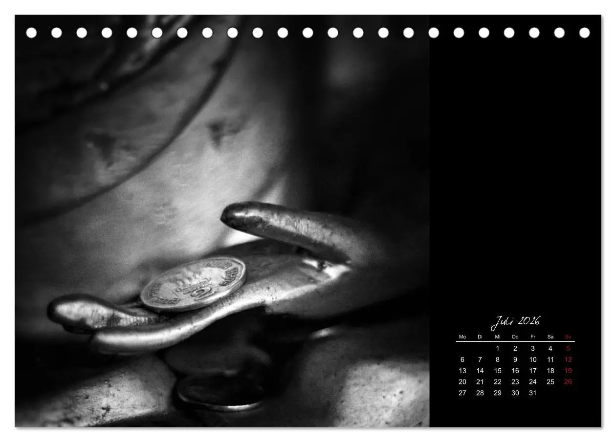 Bild: 9783516075144 | Worte des Buddha 2026 (Tischkalender 2026 DIN A5 quer), CALVENDO...