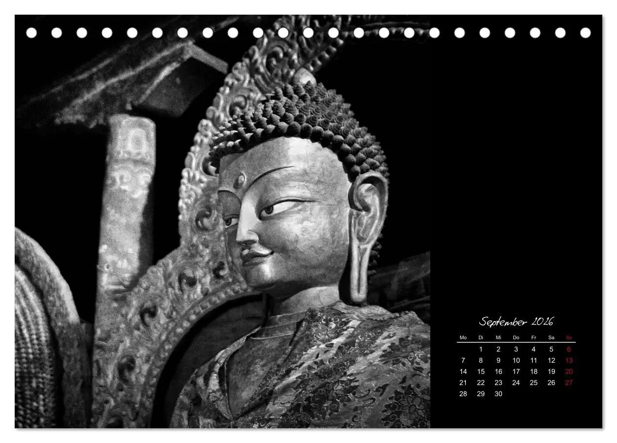 Bild: 9783516075144 | Worte des Buddha 2026 (Tischkalender 2026 DIN A5 quer), CALVENDO...
