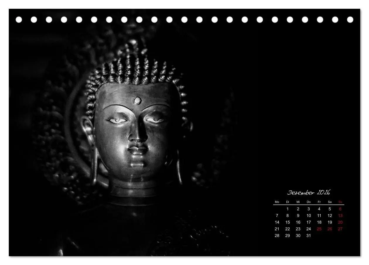 Bild: 9783516075144 | Worte des Buddha 2026 (Tischkalender 2026 DIN A5 quer), CALVENDO...