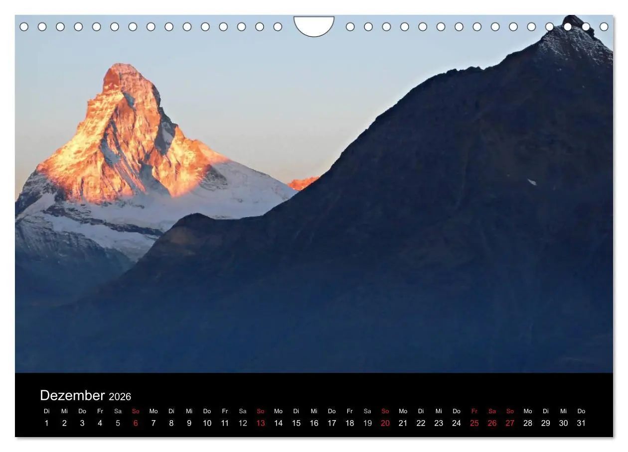 Bild: 9783516145144 | Faszination Matterhorn (Wandkalender 2026 DIN A4 quer), CALVENDO...