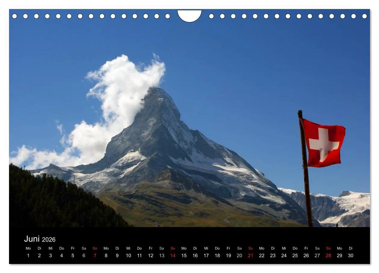 Bild: 9783516145144 | Faszination Matterhorn (Wandkalender 2026 DIN A4 quer), CALVENDO...
