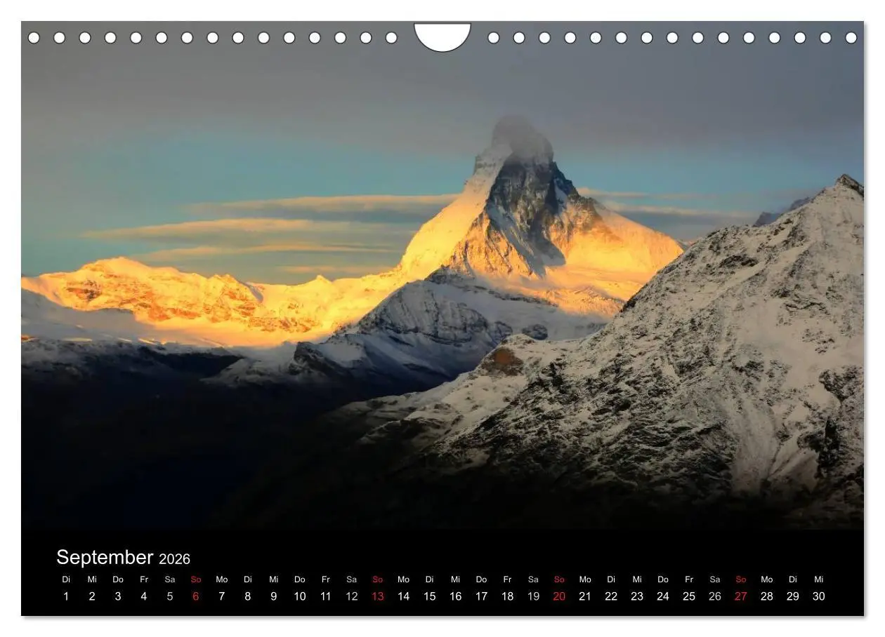 Bild: 9783516145144 | Faszination Matterhorn (Wandkalender 2026 DIN A4 quer), CALVENDO...