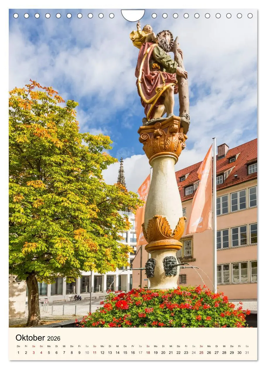 Bild: 9783516385144 | ULM Sehenswerte Orte (Wandkalender 2026 DIN A4 hoch), CALVENDO...