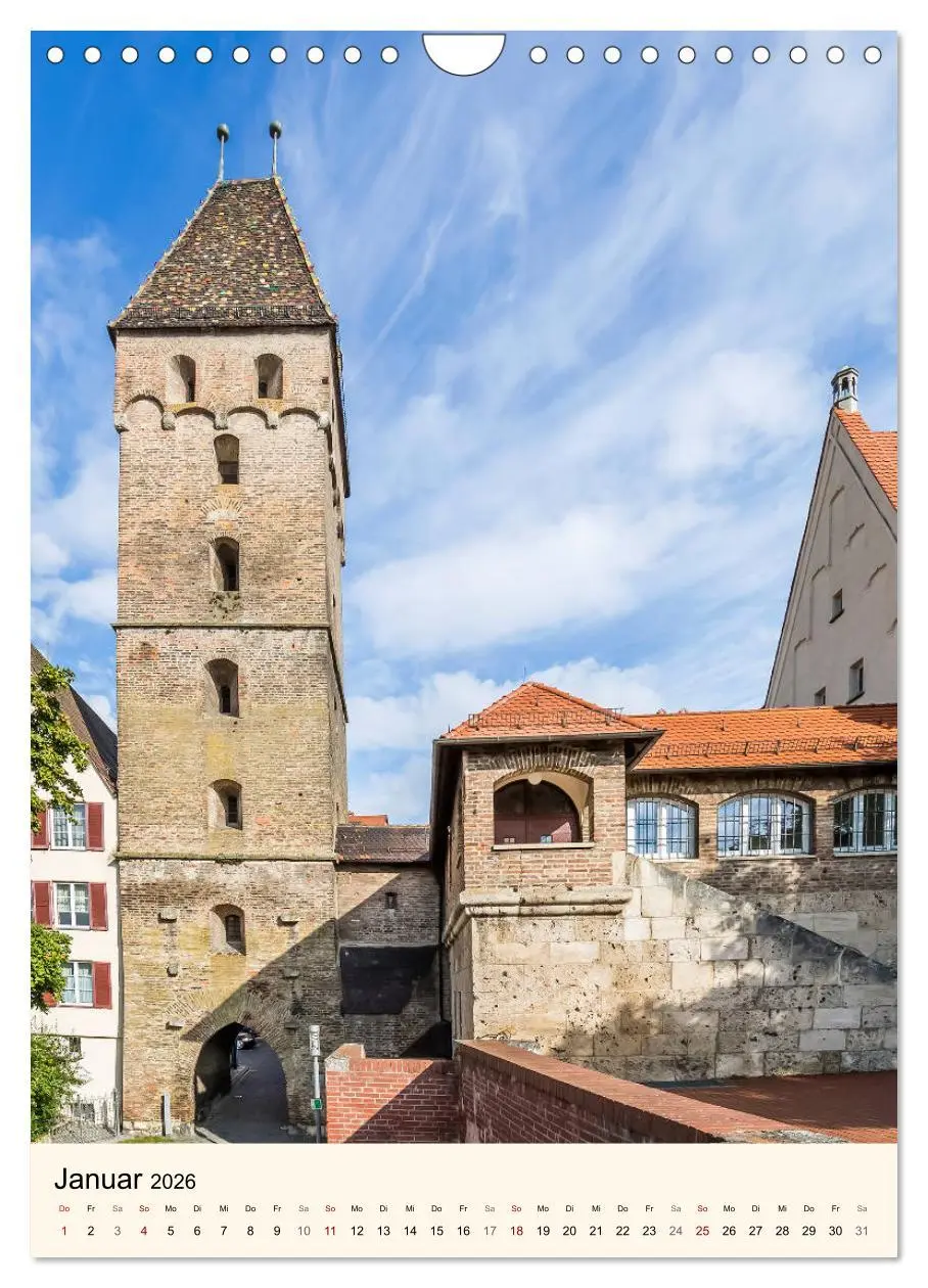 Bild: 9783516385144 | ULM Sehenswerte Orte (Wandkalender 2026 DIN A4 hoch), CALVENDO...