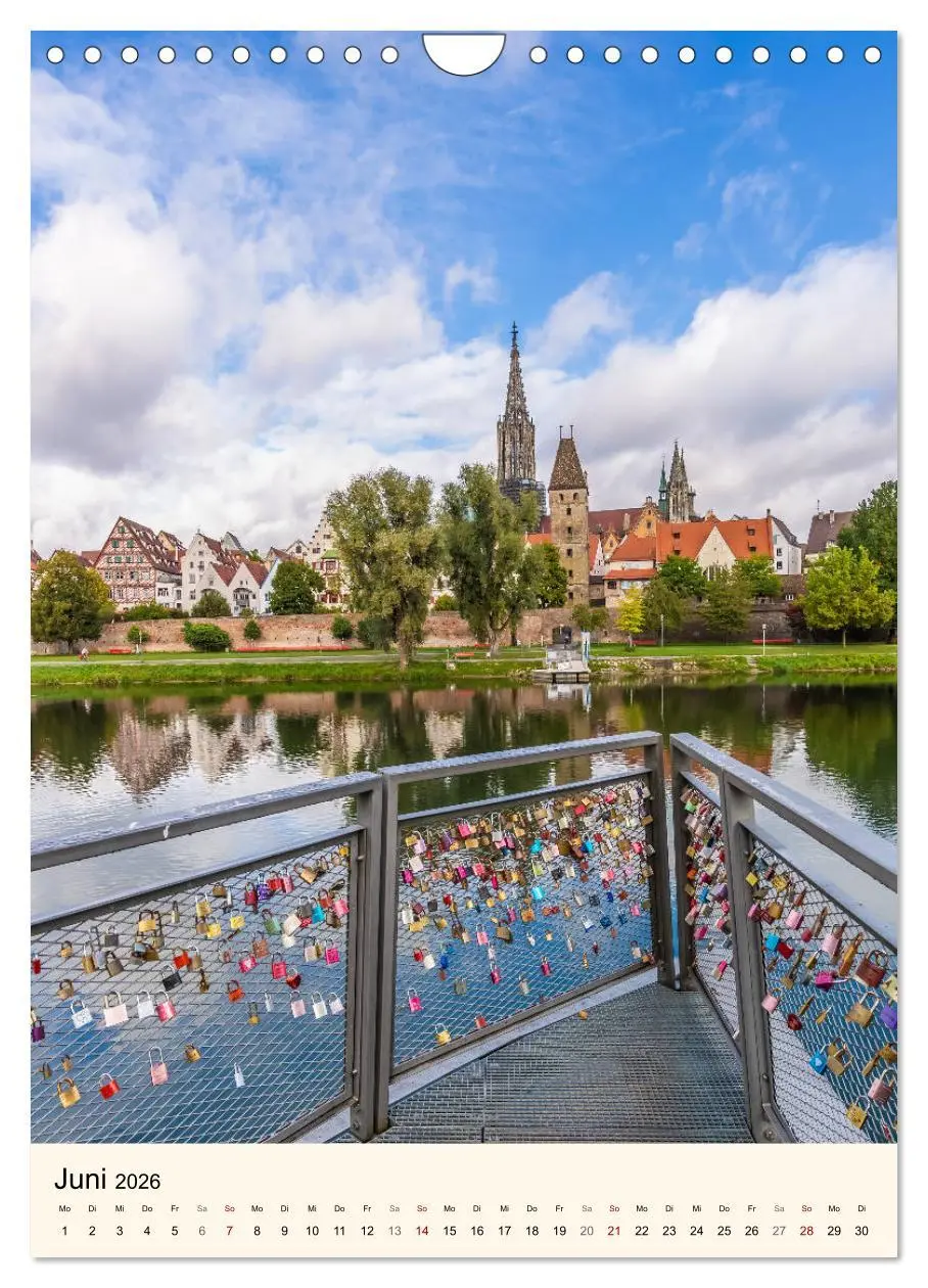 Bild: 9783516385144 | ULM Sehenswerte Orte (Wandkalender 2026 DIN A4 hoch), CALVENDO...
